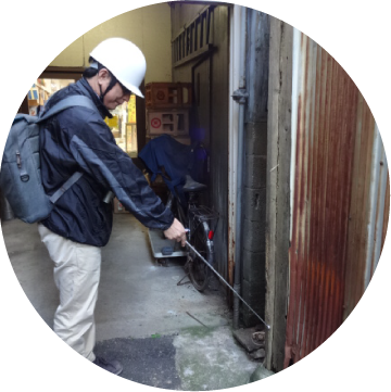 アーキ・アイのインスペクション風景